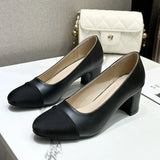 Female Pumps Round Toe Designer Women Shoes Fashion Office Work Wedding Party Shoes Ladies High Heel Shoes Zapatillas