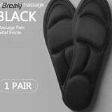 Massage Memory Foam Insoles for Shoes Sole Breathable Cushion Support Running Foot Orthopedic Insoles Plantillas