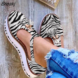 Women Sandals Summer Casual Flat Platform Heel Fridge Buckle Strap Female Sandals Platform Women Shoes for Women