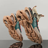 Men Sneakers 2023 Breathable Non-Slip Popcorn Men Platform Casual Sneakers Male Outdoor Tennis Fashion Sport