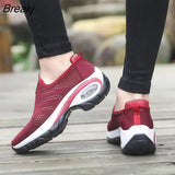 Women Shoes For Women Breathable Sneakers Non Slip Damping Jogging Sport Shoes Plus Size 42 Female