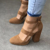 Women Pumps Women Heels Chaussures Femme Gladiator Summer High Heels For Party Wedding Shoes Women Thick Heels Zapatos De