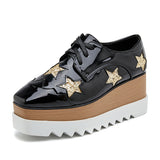 Womens Sneakers Shoes Wedge Basket 2024 Platform Tennis Female Roses Fashion Thick Sole Silver Trainers High Lace-Up Fabric PU