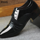 New Summer Casual Dress Men Shoes Solid Casual Plus Size Hot Sale New Brand Fashion Business Men's Shoes Leather Sole