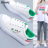 Women Sneakers Fashion Shoes Casual Flats Sneakers Female Fashion Comfort White Vulcanized Platform