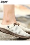 Size 36-46 Men Summer Shoes Sandals 2023 Beach Flip Flops Mens Slippers Lighted Sandalias Outdoor Chanclas Hombre