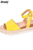 Size Fashion Womens Shoes 2023 Closed Toe Sandals Summer Heels Suit Female Beige Soft Big Luxury Elastic Band Low