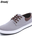 arrival of spring summer comfortable casual shoes canvas shoes men men's lace up the fashion brand Flats
