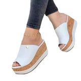 Summer Wedges Slippers Women Sandals Fashion Platform Slippers Outdoor Casual High Heels Women Slipper Sandalias De