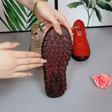 Spring Women Sneakers Casual Women Shoes Platform Loafers Leather Flats Slip-On Mom Shoe Mujer Zapatos Chaussure