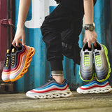 Men Shoes Twisted Sole Breathable Running Shoes For Men Jogging Walking Sports Shoes Men Sneakers Zapatillas