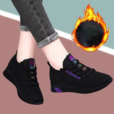 Women's Casual Sports Shoes Outdoor Tennis Shoes Lightweight Non-slip Breathable Sneakers Soft Walking Shoes Zapatillas De