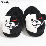Women Winter Cotton Slippers Plush Anime Cosplay Cartoon Bear women's slippers Warm Indoor Cute Home House Family
