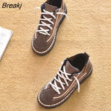 Autumn Winter Shoes Women Boots Warm Plush Cold Winter Shoes Flat Non-slip Snow Botas Ladies Ankle Boots Cotton Shoes