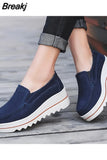 Women Casual Shoes Loafers New Round Toe Solid Female Sneakers Breathable Women Shoes Flats Plus Size Zapatos De Mujer