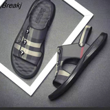 Men's Sandals Summer Sandals Men's Non-slip Shoes Unisex Bathroom Slippers Comfortable Slippers Men's Beach Flip Flops