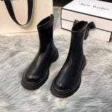 Martin Boots Women's Spring And Autumn 2024 New British Style Boots Internet Celebrities Popular Style Skinny Boots And Short