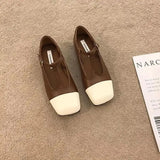 Heels Summer Shoes Ladies Autumn Casual Female Sneakers Dress Flats Women Soft Oxfords 2023 Fall New Leather Moccasin PU