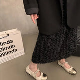 2024 New Style Soft Leather, Small Fragrant Style, Thick Heel, Mary Jane Shoes, French Retro Color, One Word With Single