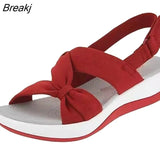 Women Soft and Comfortable Sandals Simple and Breathable Sandals Women Slippers Size 43 Sandalias para mujeres