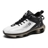 Men Sneakers Running Boots Fashion Outdoor Jogging Sports Shoes Mesh Breathable Cushioning Black Basket Footwear Male Big