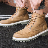 Arrival Autumn Early Winter Boots Men Shoes Cool Young Men Boots Fashion Street Male Footwear Single Ankle Boots