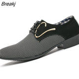 Men's Dress Shoes Men Pointed Toe Business Suit Male Shoes Adult Wedding Shoes Comfort Oxfords Men Formal Shoes