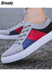Men Canvas Slippers Male Loafers Casual Flat Canvas Black Spring Summer Plus Size 45