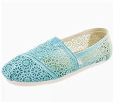 Mouth Shoes Woman Flats Dress Canvas Rubber Cotton Fabric PU Basic Shoes Woman Flats Shallow Mouth Dress Basic PU