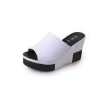 Fashion Flip Flops Women shoes Slippers Platform Summer Shoes Open Toe Wedges Sandals Ladies Shoes women Plus Size