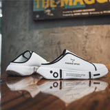 New Summer Comfort Casual Fashion Outdoor Beach Sports Low Tops Breathable Lightweight Men Half Closed Toe