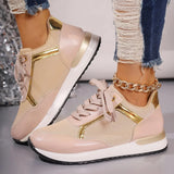 Lightweight Platform Sneakers for Women Plus Size White Sports Shoes Woman 2024 Spring Casual Shoes Zaptillas De