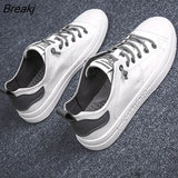 Mens Casual Shoes Summer Fashion Vulcanized Shoes Men's Breathable Slip on Loafers for Men Sneakers Breathable Flats