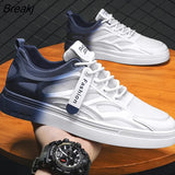 Men Sneakers Summer Casual Shoes Men's Breathable Outdoor Non-slip Walking Gym Shoes Slip on Flats Mens Skateboard