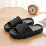 VIP Link Thick Platform Slippers Women Men Home Bathroom Soft EVA Sandals Woman 2023 Summer Non-slip Beach Flip