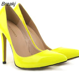 Pointed Toe High Heels Women Pumps Shoes New Fashion Spring Brand Design Wedding Shoes