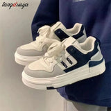 Women's Vulcanized Shoes Fall Winter Women's High Platform White Sneakers Tenis Femme Zapatillas Mujer Women's Platform