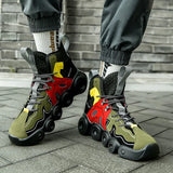 Skating Shape Sports Shoes Men Personality Running Shoes Thick Soled Casual Sneakers Increased Men Sneaker Walking