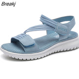 Shoes Women Sandals Thick Sole Sweet Ladies Beach Sandals Summer Holiday Footwear Plus Size 42