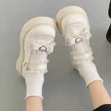 Lolita Shoes Sweet Mary Janes Woman platform shoes Japanese Style Fashion Cute Party Jk Shoes for Girls Zapatos