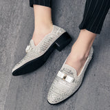 Shoes Leather Men Designer Sneakers for Men Casual Loafers Lace-up Shoes Mens High Tops Zapatos De Hombre big size