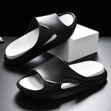 Men Slippers Classic Massage Beach Slides Breathable Quick-drying Casual Flip Flops Zapatillas De