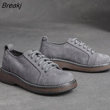 Genuine Leather Women's Flat Sneakers Autumn Platform Shoes Ladies Casual Shoes Comfortable