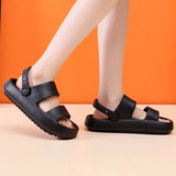 2023 Summer Cloud Slide Slipper Women Indoor Home Non Slip Eva Sandals Woman Soft Sole High Platform Slippers