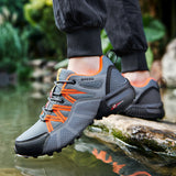 Shoes for Men High Top Sneakers Outdoor Comfortable Climbing Trekking Shoes Zapatos Outdoor Hombre Big Size 46
