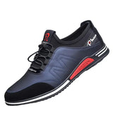 Men's Shoes Fashion Soft Soled Men Casual Shoes British style Formal Shoes Breathable Lace-Up Bottom Light Sneakers Male Size