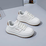 Breakj White Shoes Women Autumn 2025 New Shoes Korean Version Ins Niche Design Joker Board Shoes Casual Women's Shoes XY