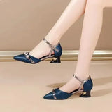 Dama Women Fashion High Quality Silver Wedding High Heel Shoes Female Golden Party Night Club Pumps for Spring