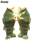 Beach Funny Slippers Man Footwear Family Shoes Parent-child Sandals Plus Size 24-47 Shoes Boys Unisex Fish Slippers