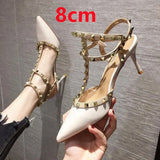 Women Fashion Slip on Office Red High Heel Shoes Lady Classic Black High Quality Office Pumps Zapatos Dama Cool Heels